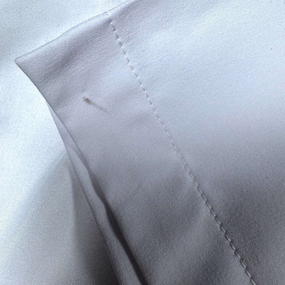 William Murray Short Sleeve Golf Shirt Men XXL Solid White Snap Down Stretch NEW - Picture 8 of 11